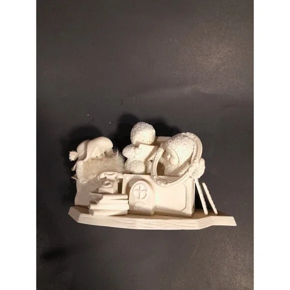 Rare Dept 56.68200 Snowbabies "We Dig For Treasures" - Picture 8 of 8
